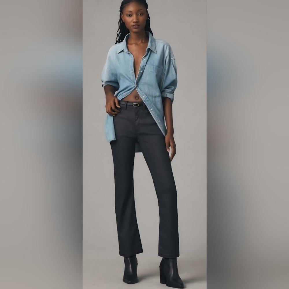 NWT Anthropologie Pilcro Yaya Dark Denim Jean 32